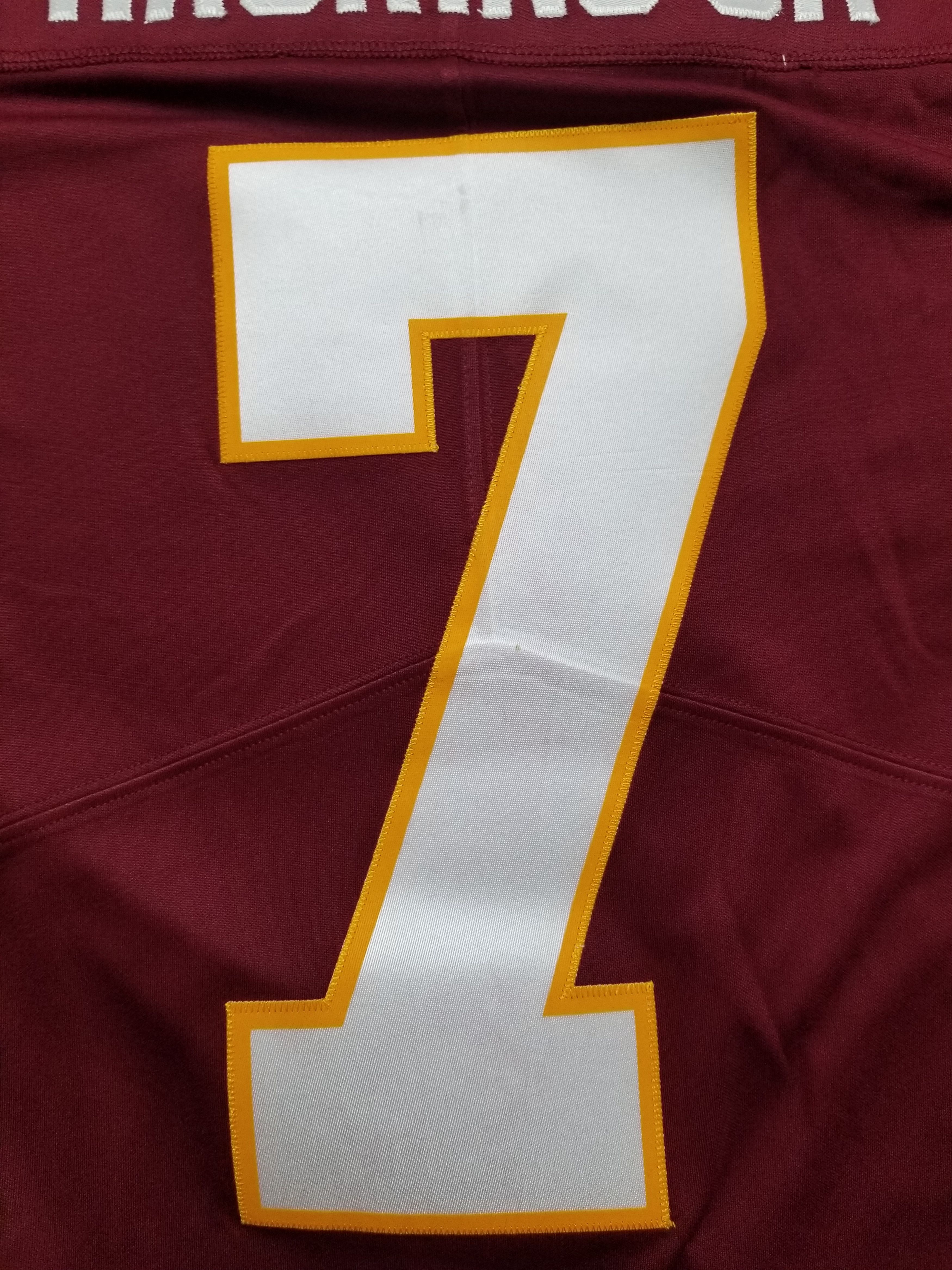 Nike Dwayne Haskins #7 Washington Redskins Limited Sewn Jersey Size US L / EU 52-54 / 3 - 8 Thumbnail