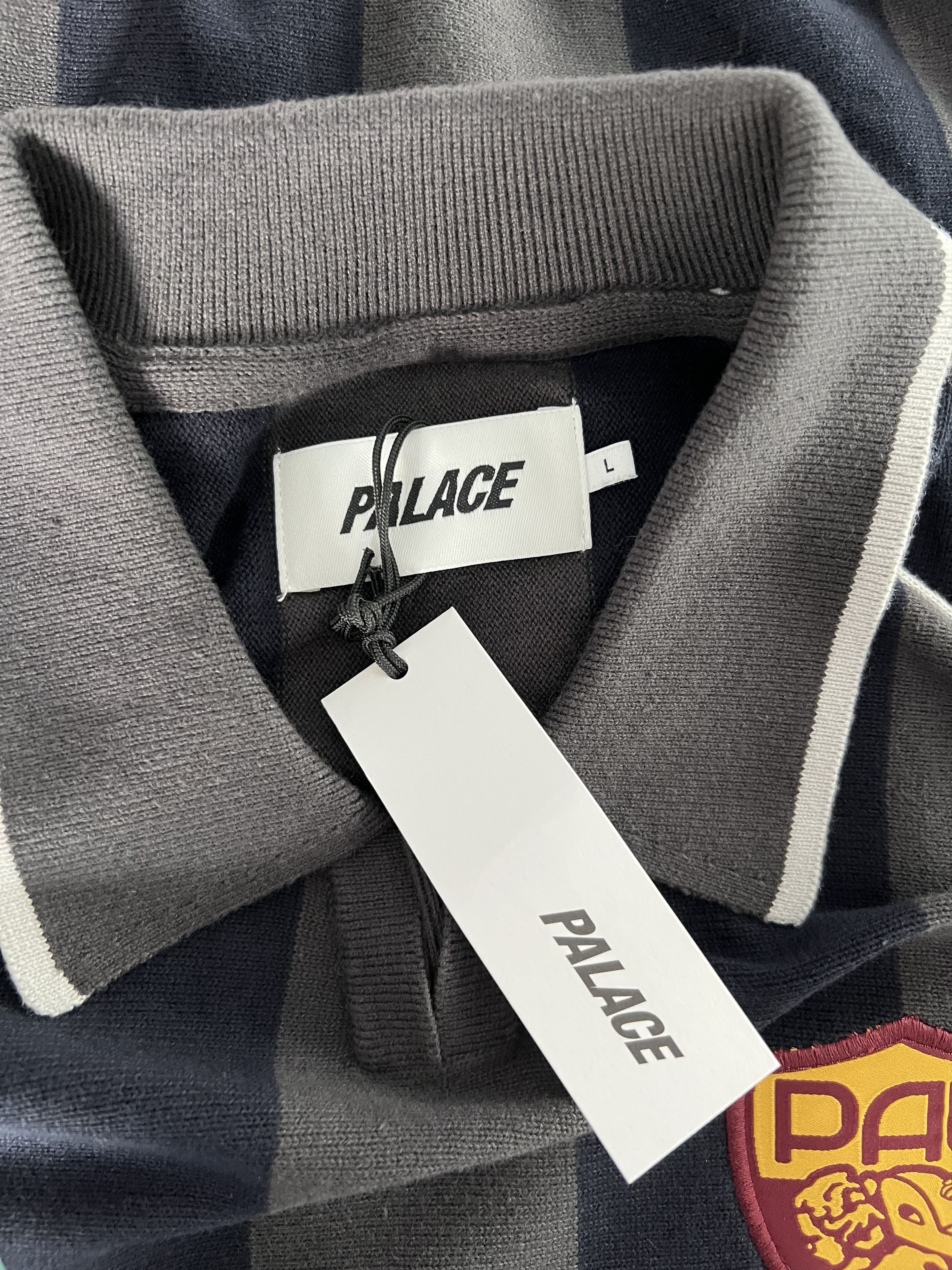 Palace Palace Sportiva Knit Jersey in Black Size US L / EU 52-54 / 3 - 7 Thumbnail
