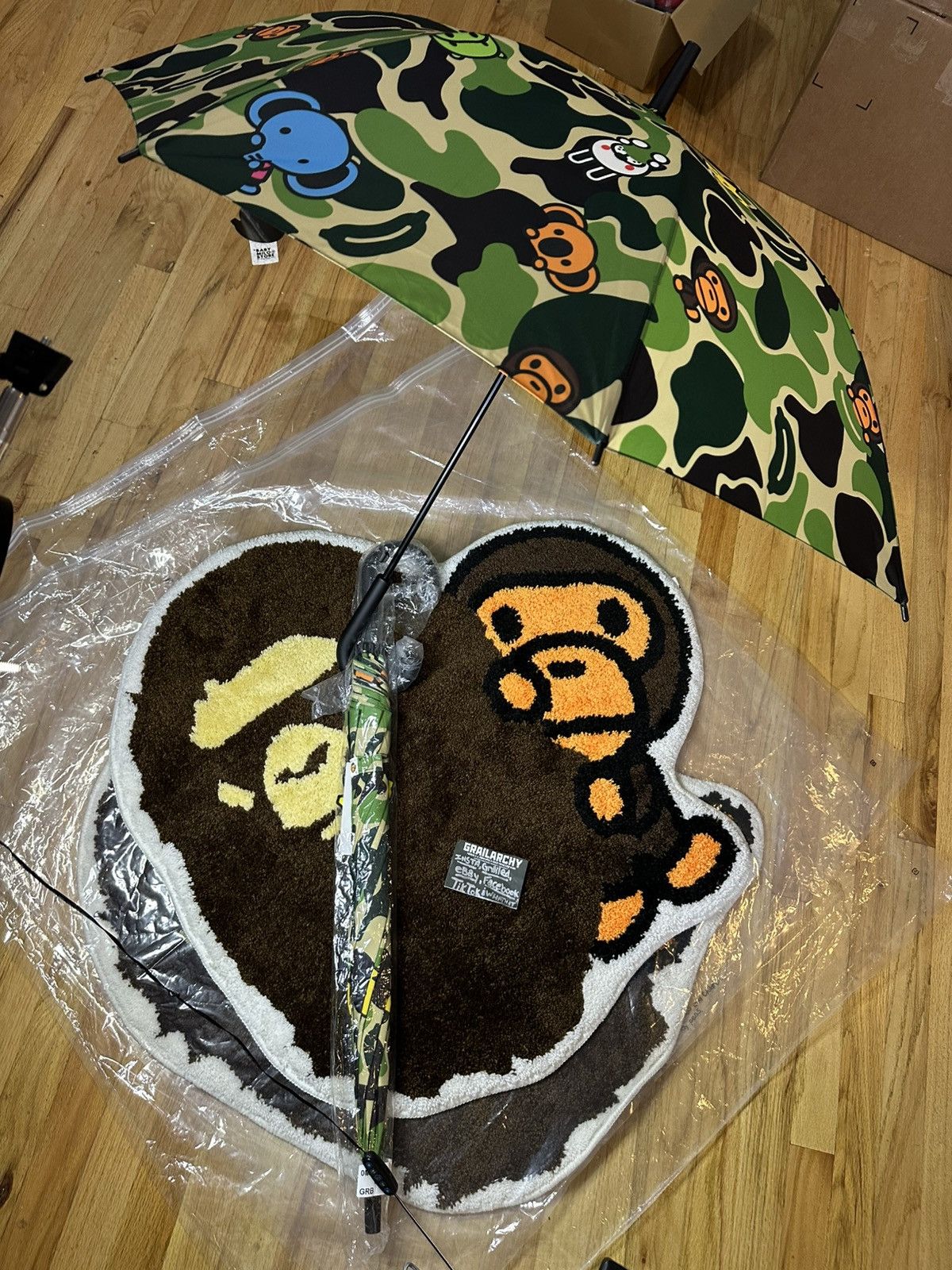 Bape RARE A BATHING APE BABY MILO & FRIENDS UMBRELLA Size ONE SIZE - 8 Thumbnail