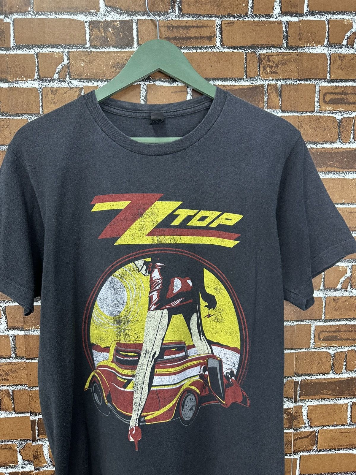 Band Tees ZZ Top Rock Band Tshirt A1019 Size US M / EU 48-50 / 2 - 2 Thumbnail