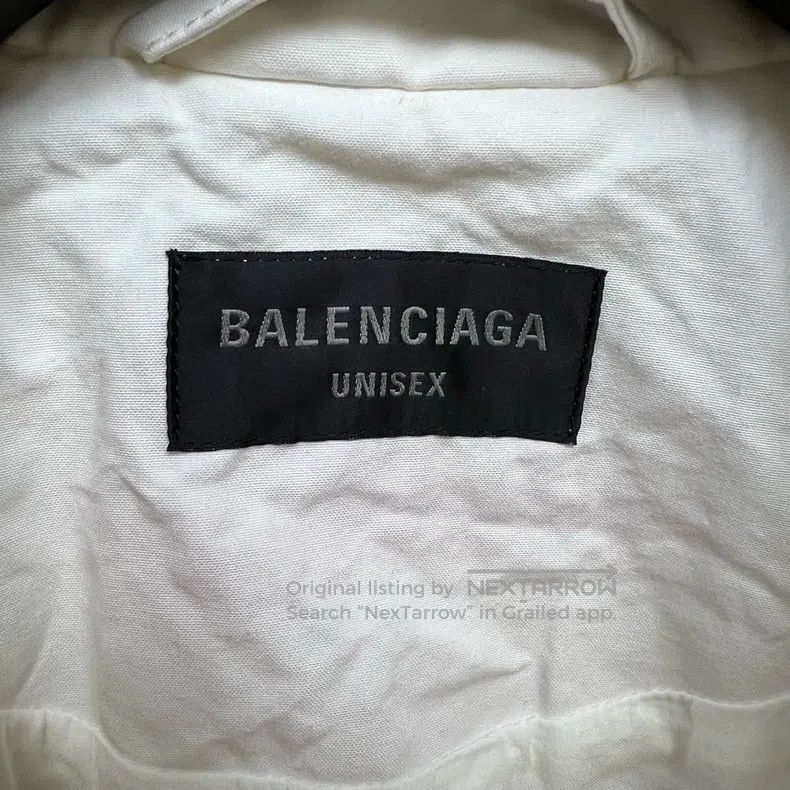 Balenciaga Balenciaga White racing logo embroidered zippered windbrea Size US S / EU 44-46 / 1 - 3 Thumbnail