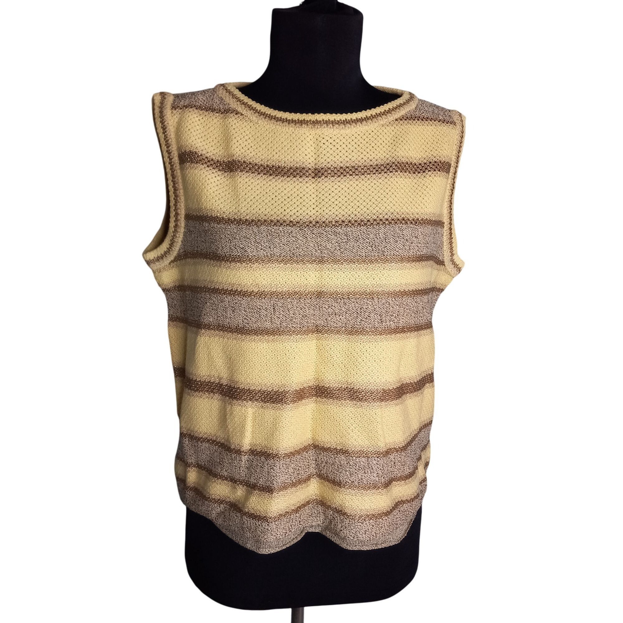 St. John St John Sport Marie Gray P Sweater Shell Tank Top Santana Kn Size S / US 4 / IT 40 - 1 Thumbnail