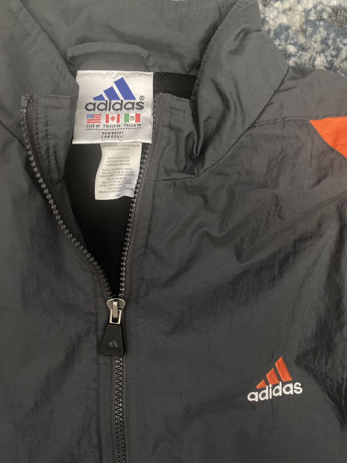 Adidas Vintage adidas windbreaker Size US M / EU 48-50 / 2 - 2 Thumbnail