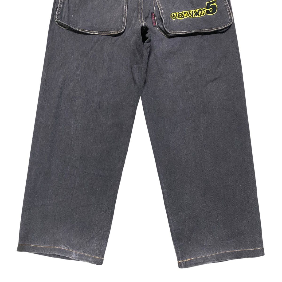 Vintage VOLUME FIVE Black Denim Baggy Skater Pant Size US 29 - 12 Thumbnail