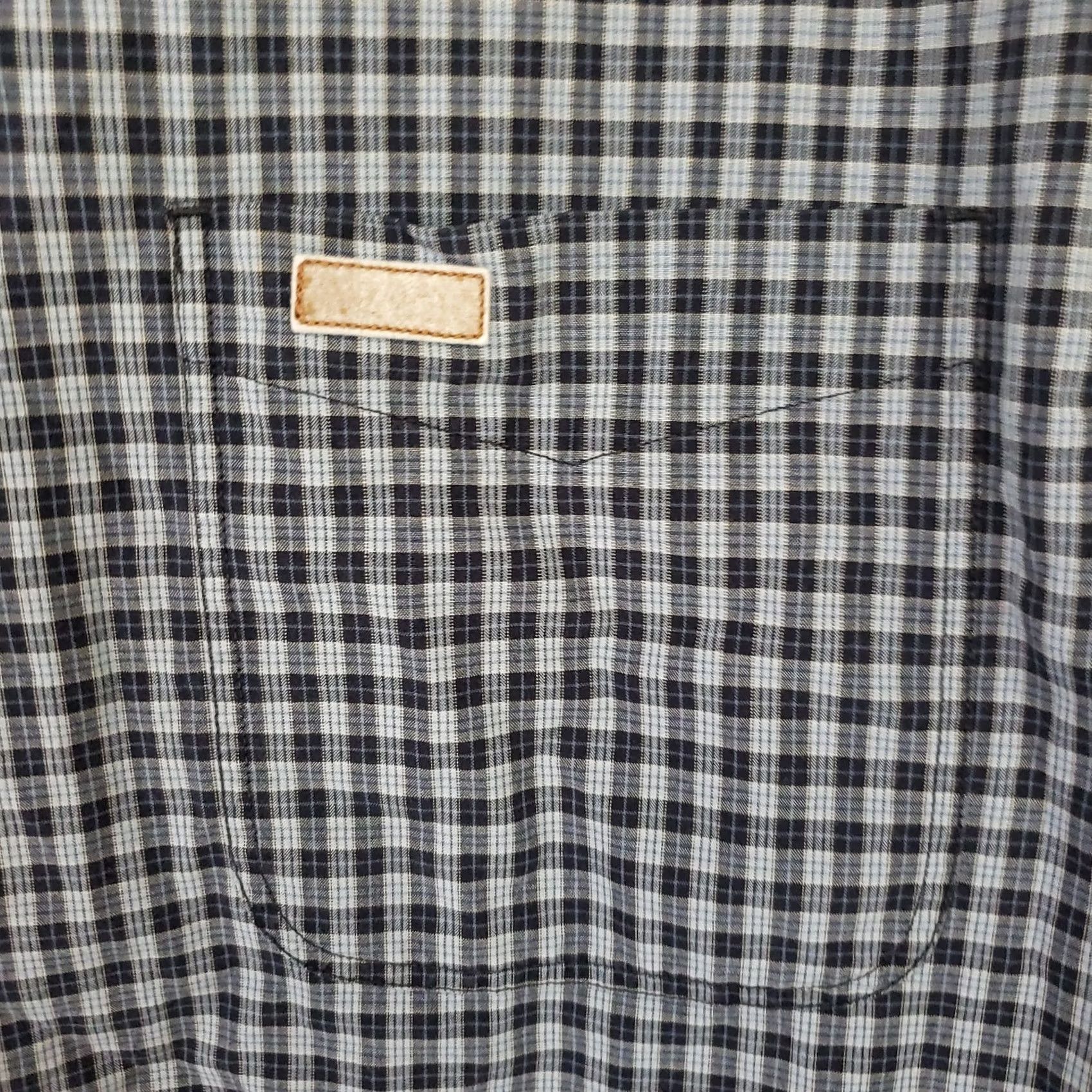 Carhartt Carhartt Work Shirt Relaxed Fit Men's L Blue Plaid Long Sleeve Button Front Size US L / EU 52-54 / 3 - 3 Thumbnail