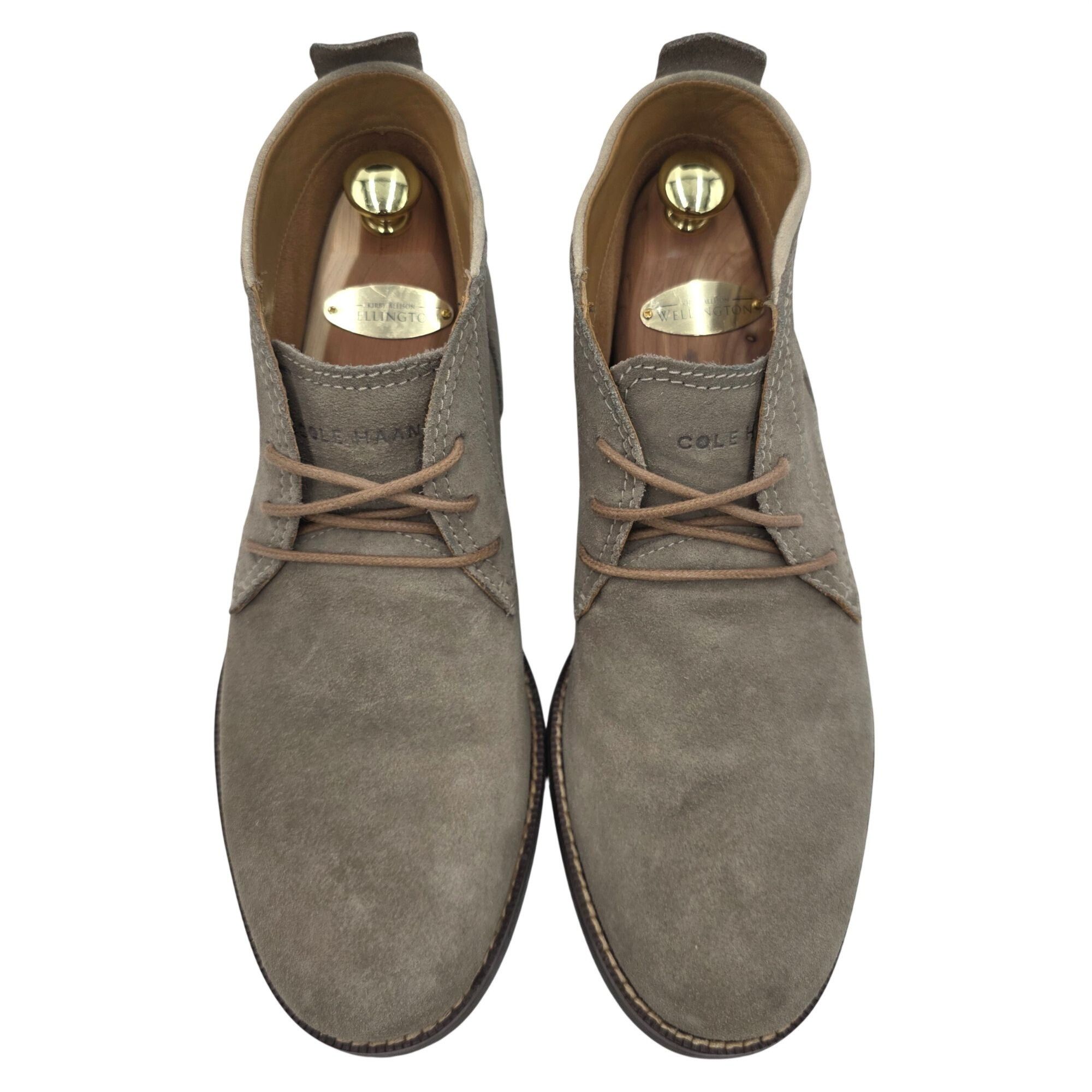 Cole Haan Cole Haan Ogden Stitch Suede Chukka Boots Tan Dress Casual 9 Size US 9 / EU 42 - 9 Thumbnail