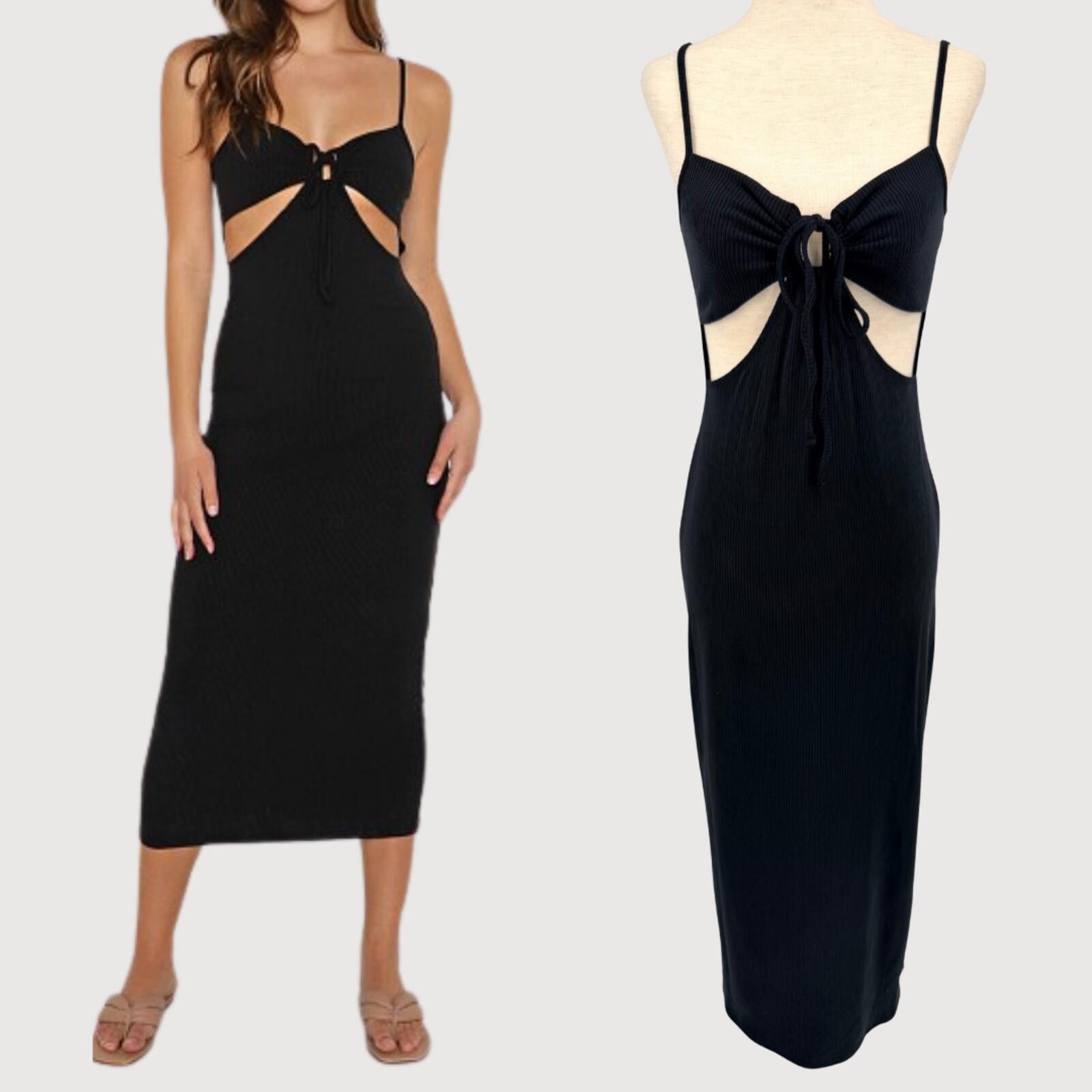 Other L*Space Naomi Cutout Midi Dress Black M Size M / US 6-8 / IT 42-44 - 1 Thumbnail