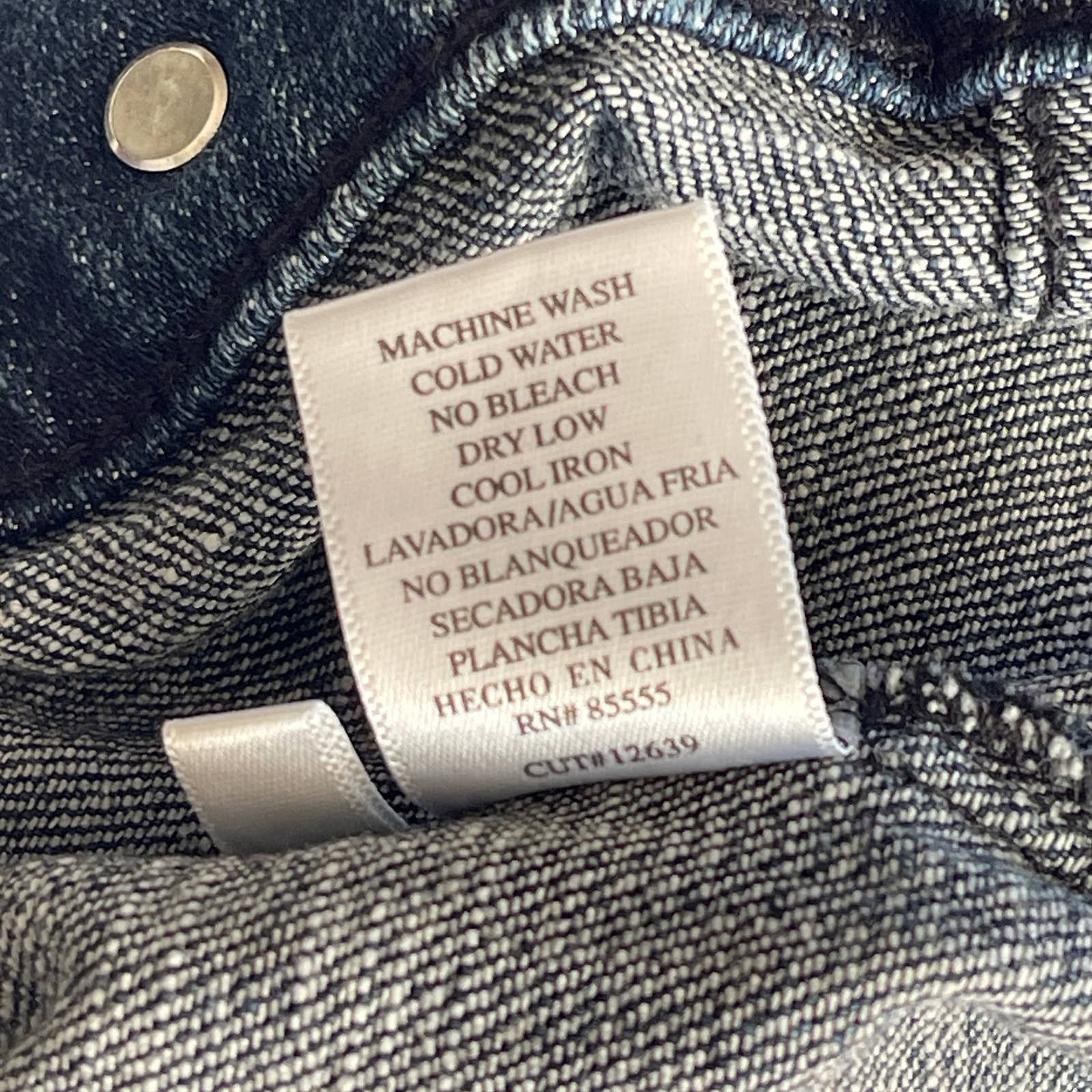 Pistola Pistola Emmen Cropped Dark Wash Denim Jacket Size Medium Size M / US 6-8 / IT 42-44 - 7 Thumbnail