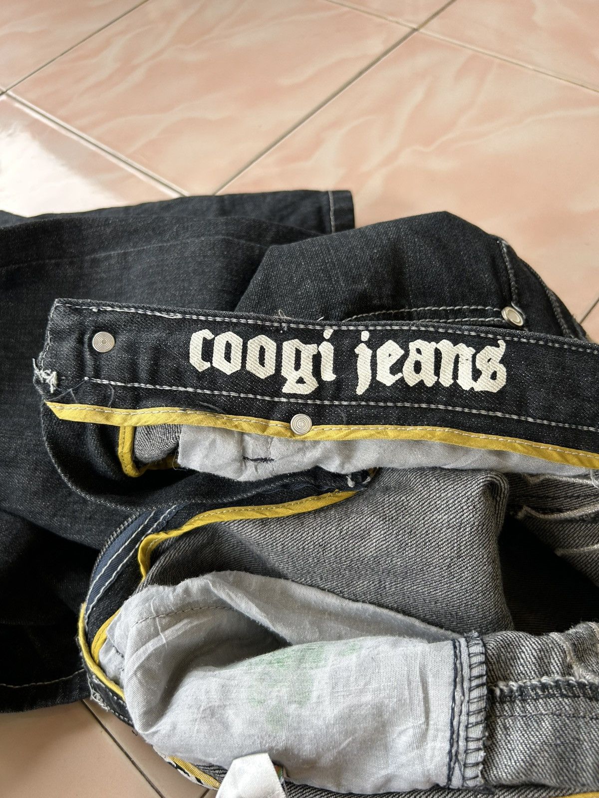 Coogi Coogi Spellout Embroidered Jeans Size US 32 / EU 48 - 14 Thumbnail