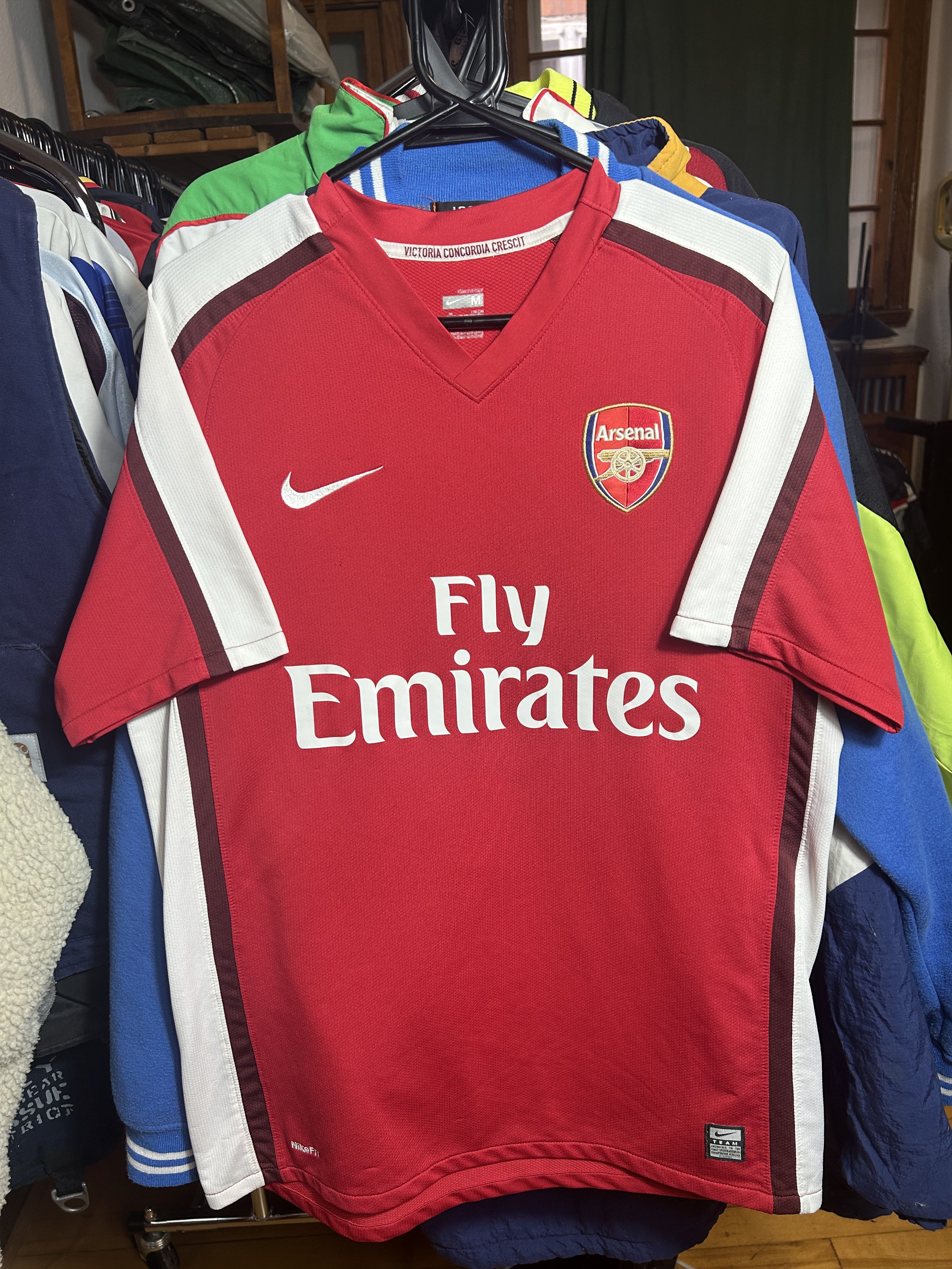 Nike Arsenal 2008/09 Home Jersey #4 Fabregas Size US M / EU 48-50 / 2 - 1 Thumbnail