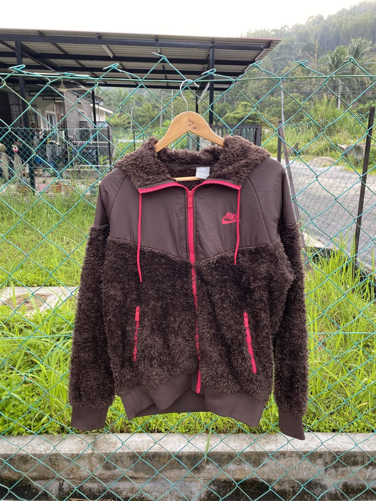 Nike Vintage Nike Y2K zip up fleece hoodies Size US XL / EU 56 / 4 - 1 Thumbnail