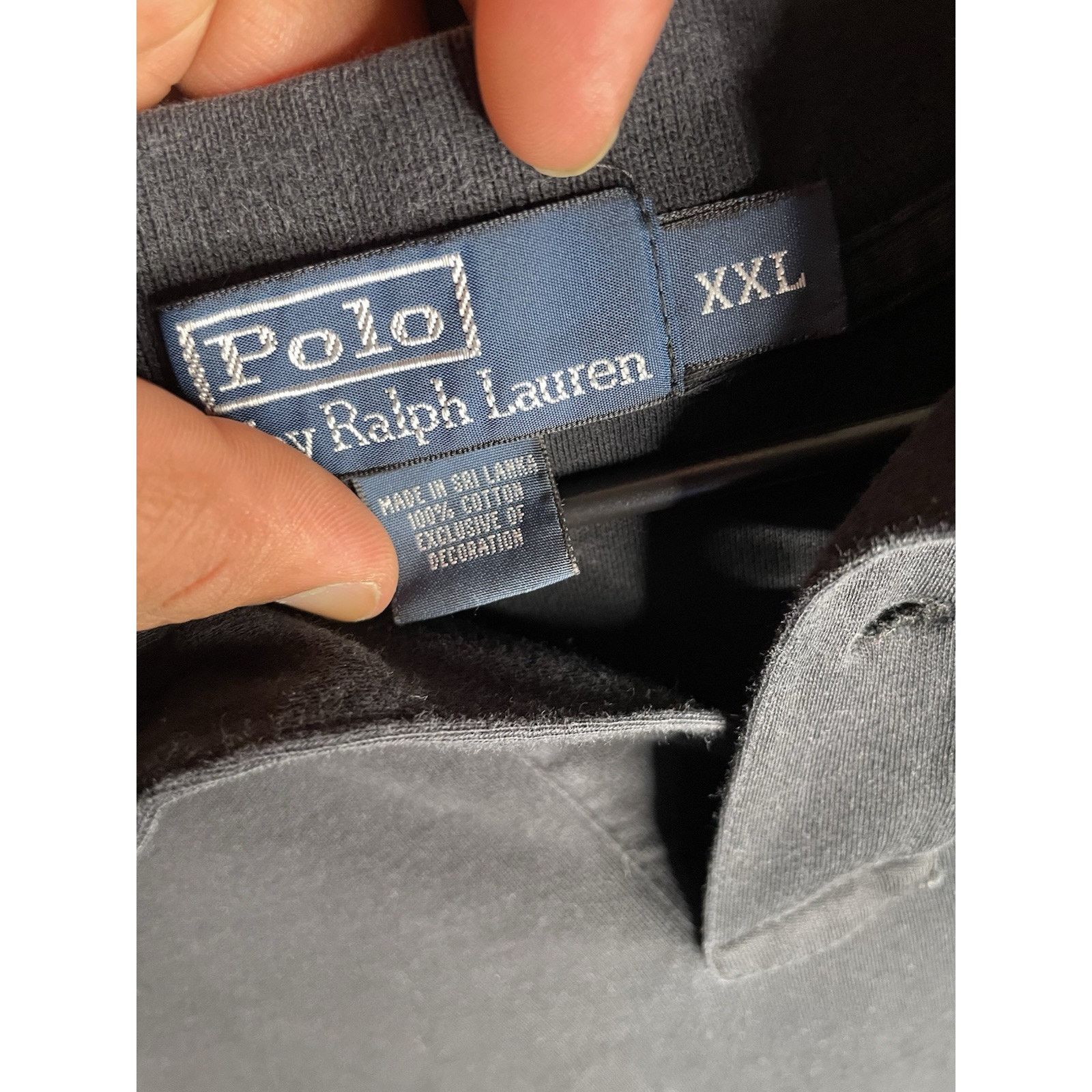Ralph Lauren Size 2XL- Vtg Men’s Polo Shirt By Ralph Lauren Men Black Red Size US XXL / EU 58 / 5 - 3 Thumbnail