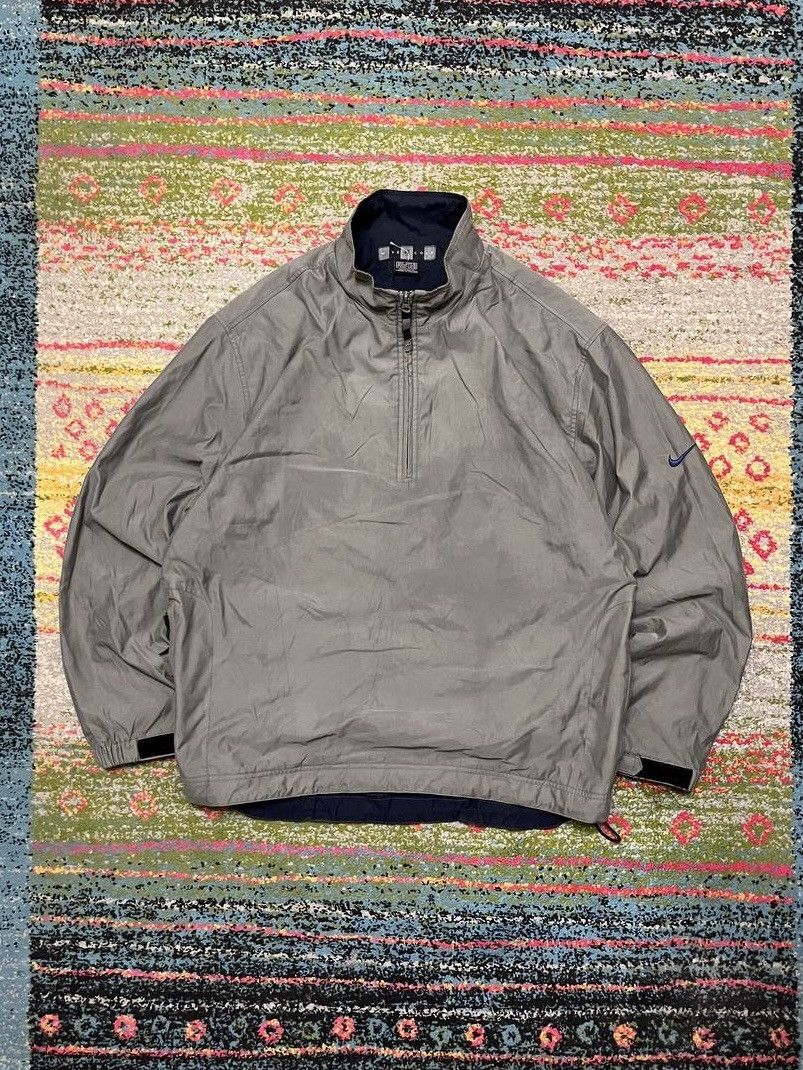 Nike Vintage Nike Nylon Quarter Zip Boxy Jacket L Size US L / EU 52-54 / 3 - 1 Thumbnail