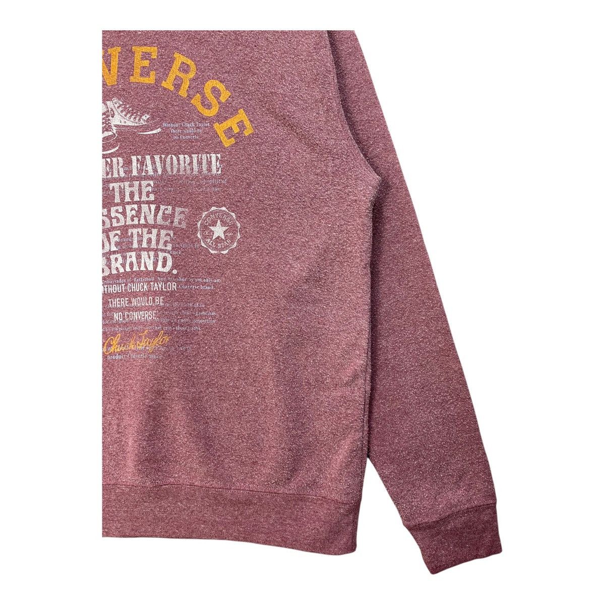 Converse Converse Sweatshirt Spellout Pullover Jumper Crewneck Size L Size US L / EU 52-54 / 3 - 3 Thumbnail