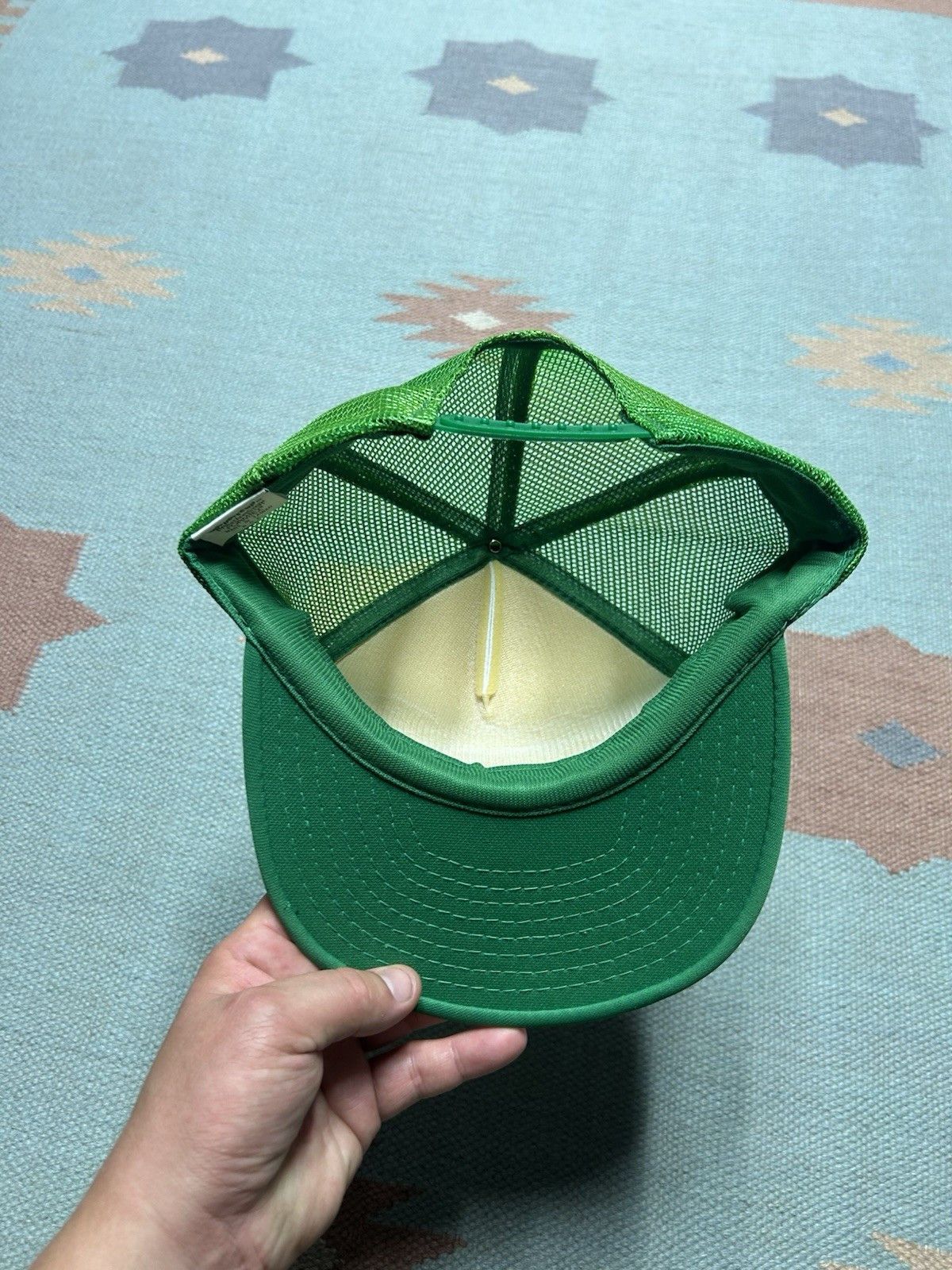 Vintage Vintage 80s trucker hat Bourdow trucking get your rocks off Size ONE SIZE - 5 Thumbnail