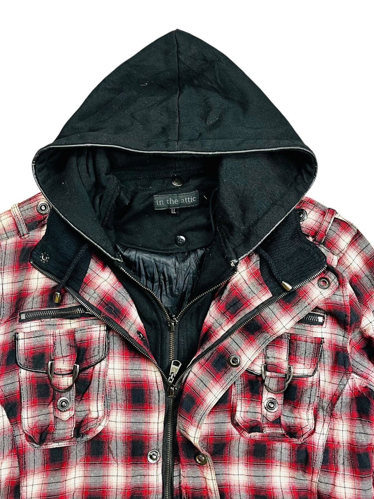 BUFFALO BOBS 2000s In The Attic - Vkei Style Double Layer Jacket Size US M / EU 48-50 / 2 - 6 Thumbnail