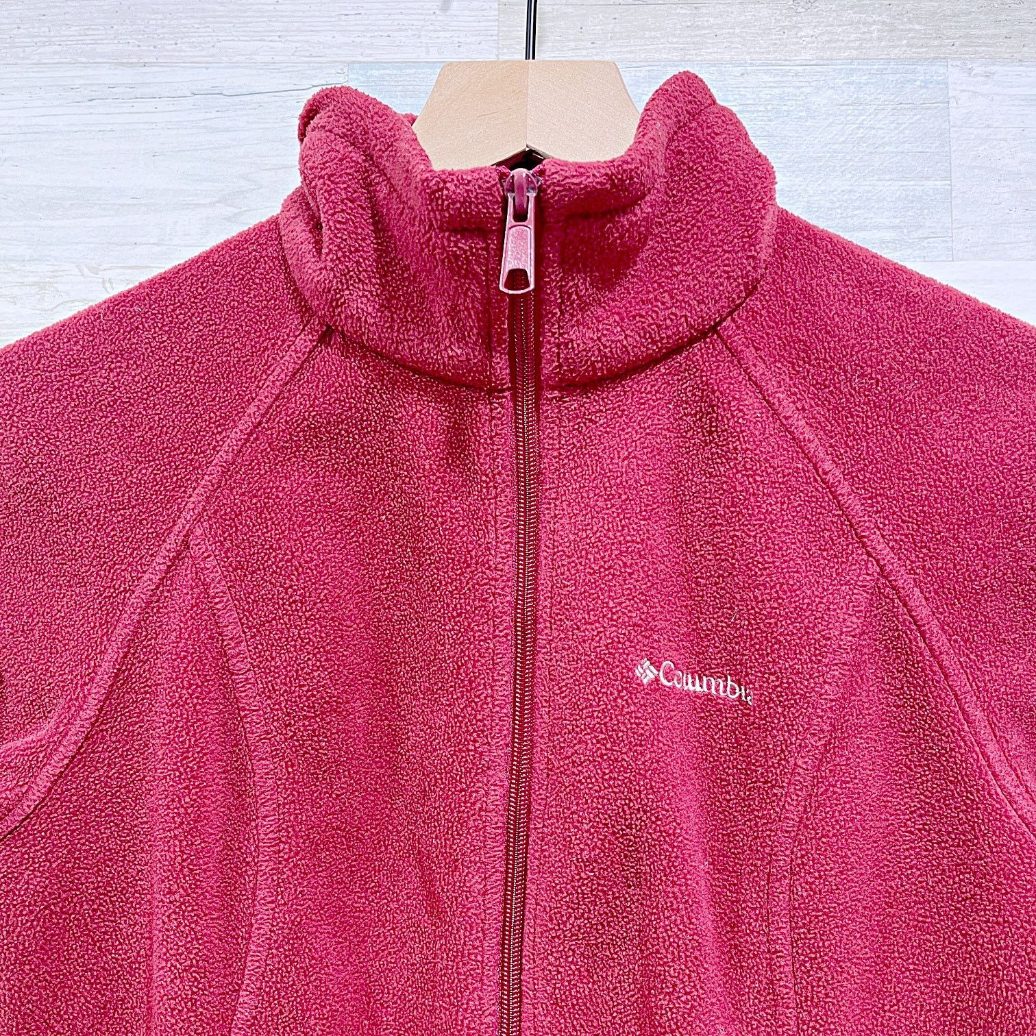Columbia Columbia Benton Spring Fleece Jacket Red Womens Small Size S / US 4 / IT 40 - 2 Thumbnail