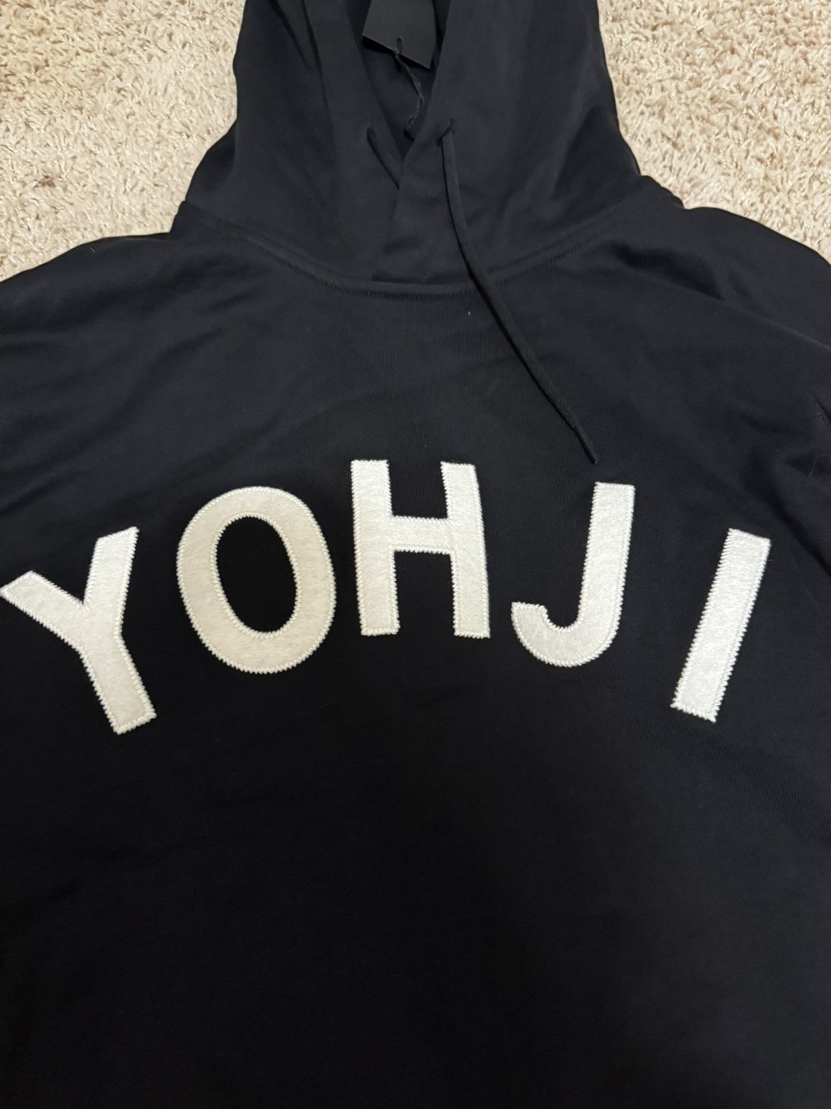 Yohji Yamamoto Y-3 Yohji Lettered Hoodie size M Size US M / EU 48-50 / 2 - 2 Thumbnail