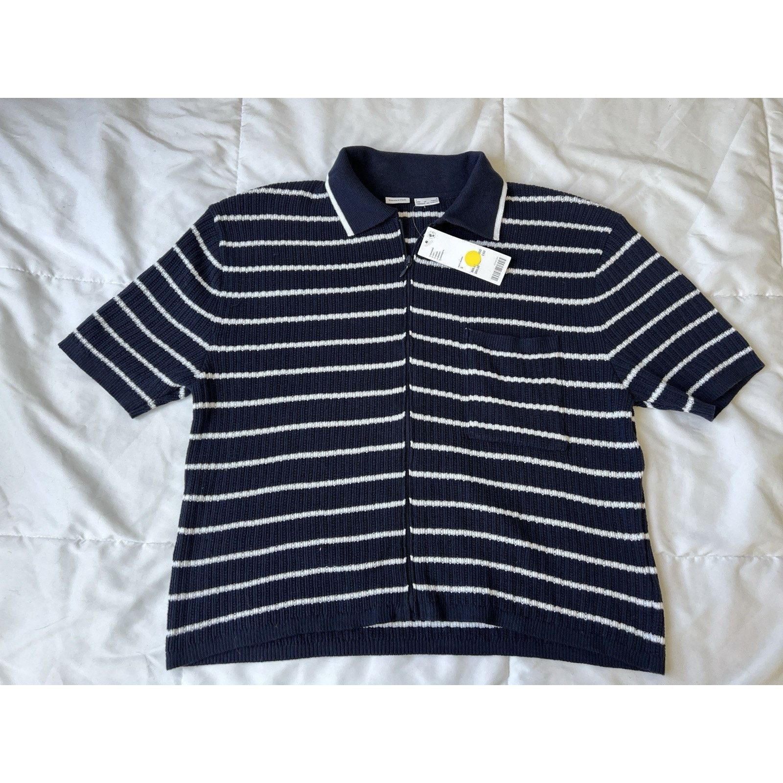 Standard Cloth Standard Cloth Nautical Zip-Up Polo Sweater Men’s Small Size US S / EU 44-46 / 1 - 1 Thumbnail