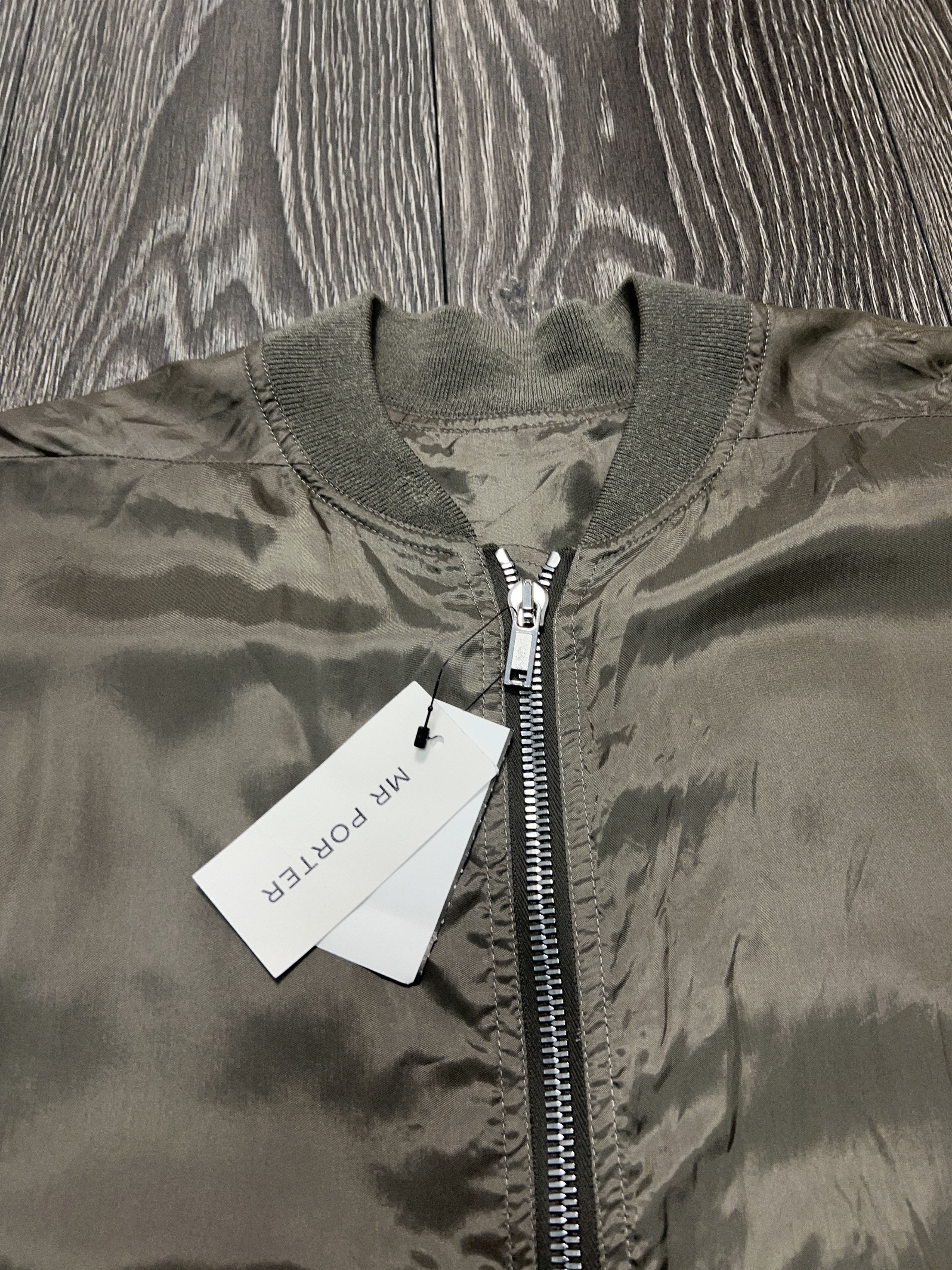 Rick Owens NWT Mens Jumbo Peter Flight Bomber Nylon Jacket Size 40 50 M Size US M / EU 48-50 / 2 - 3 Thumbnail