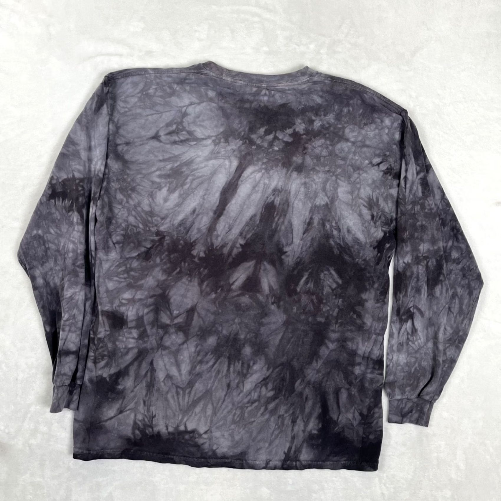 The Mountain VINTAGE The Mountain Wolf Long Sleeve Shirt Mens XL Gray Graphic Tie Dye Nature Shirt Size US XL / EU 56 / 4 - 7 Thumbnail