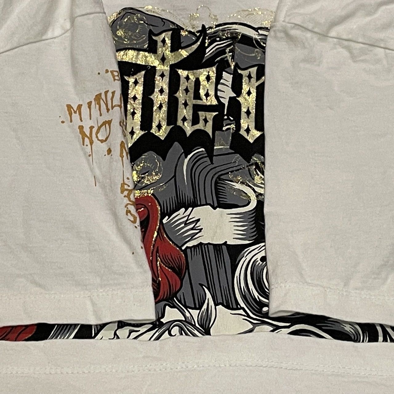 Affliction × Southpole × Tapout Rare Wings Cross Tee Y2K Affliction Style Size US L / EU 52-54 / 3 - 6 Thumbnail
