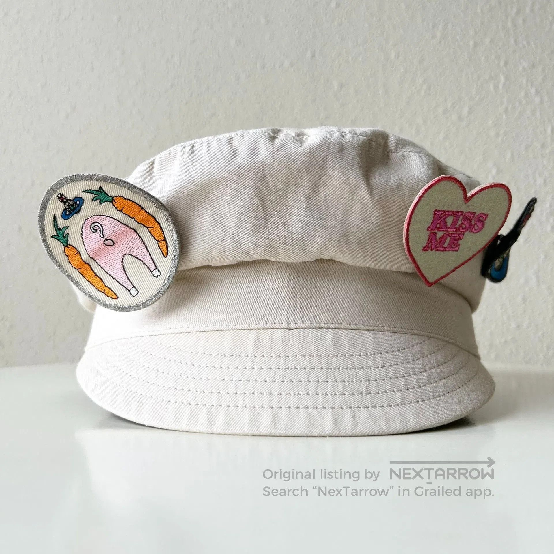 Vivienne Westwood Vivienne Westwood Vintage Pig Badge Newsboy Cap. Size ONE SIZE - 2 Thumbnail