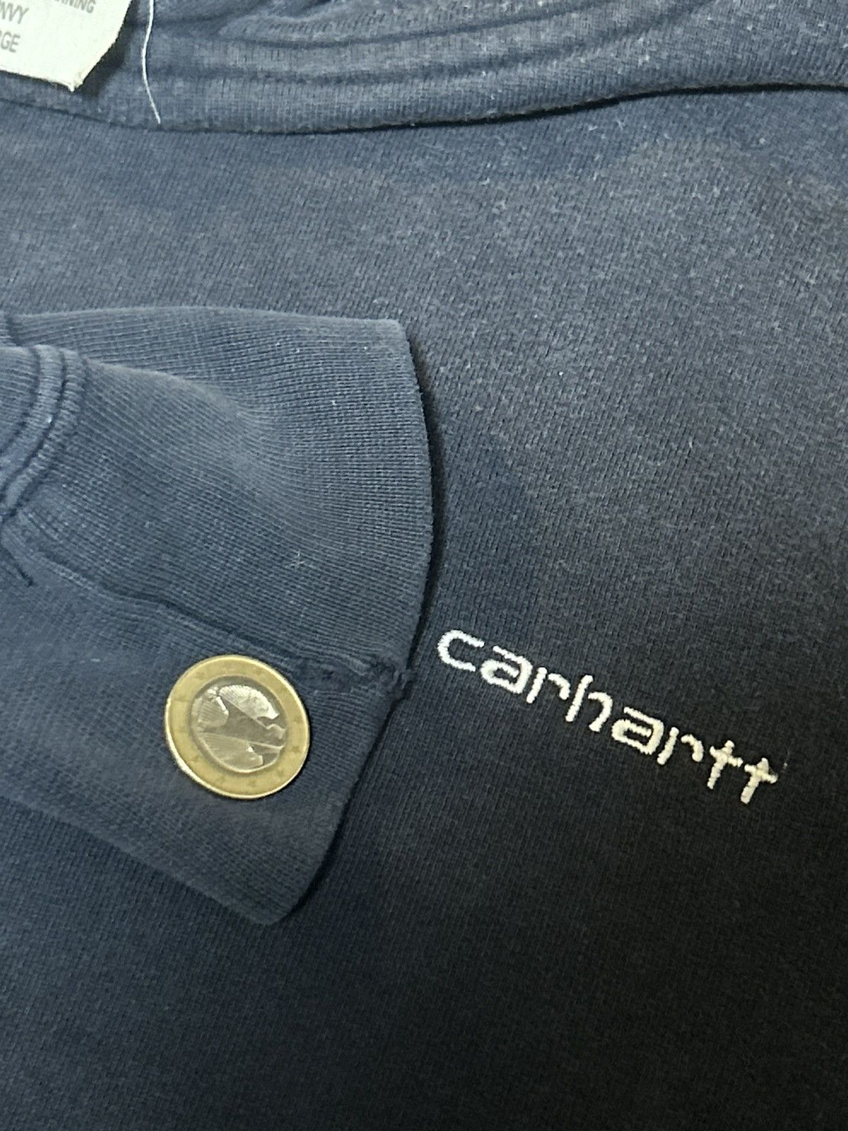 Carhartt × Vintage Vintage Carhartt hoodie Size XL / US 12-14 / IT 48-50 - 7 Thumbnail