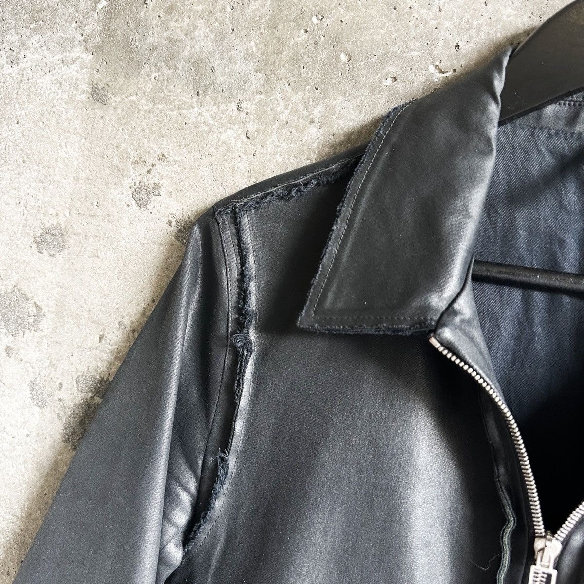 Dior Dior Homme Waxed Exposed Seam Jacket Size US S / EU 44-46 / 1 - 5 Thumbnail