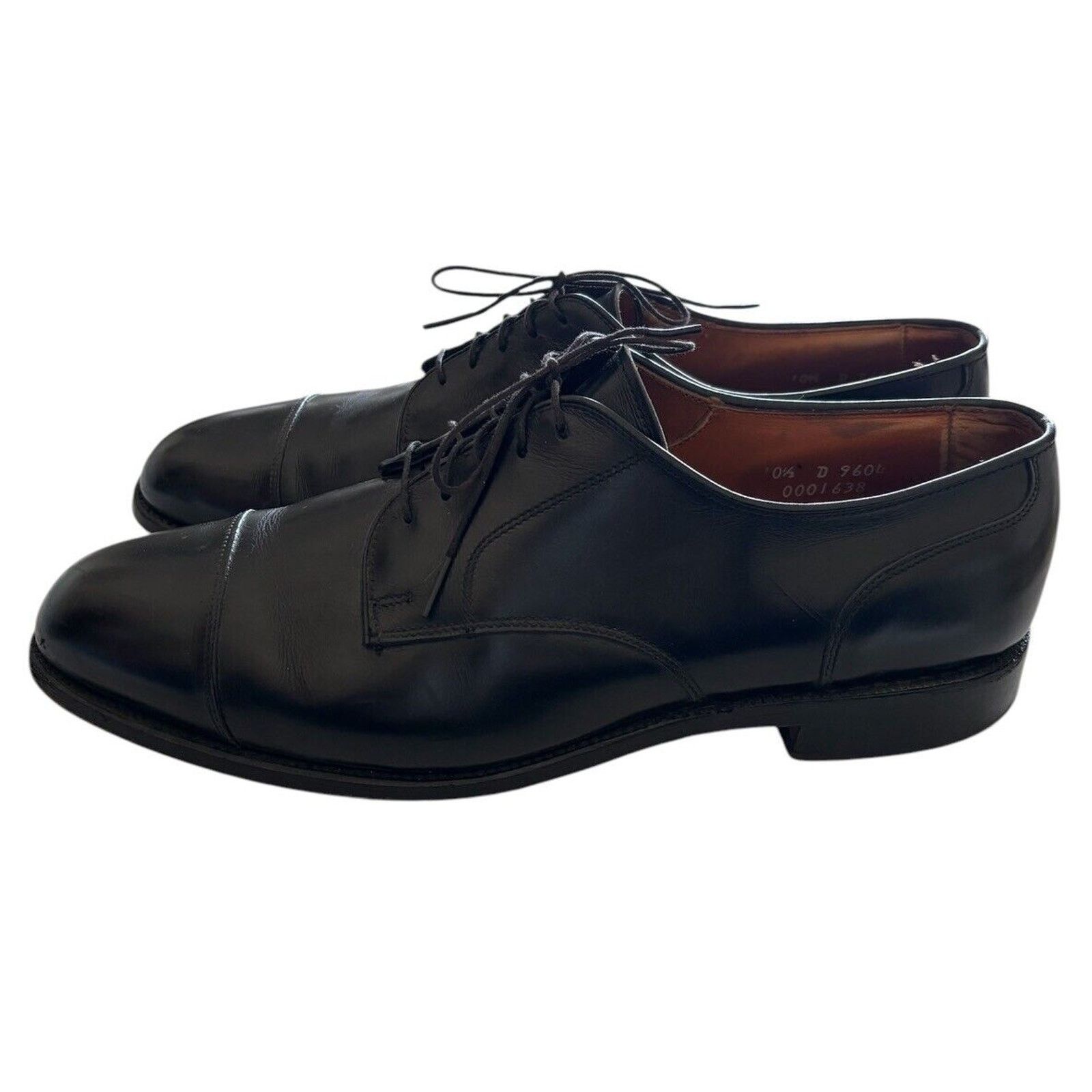 Allen Edmonds Allen Edmonds 10.5 Cap Toe Cortland Men Dress Shoes Leather Size US 10 / EU 43 - 4 Thumbnail