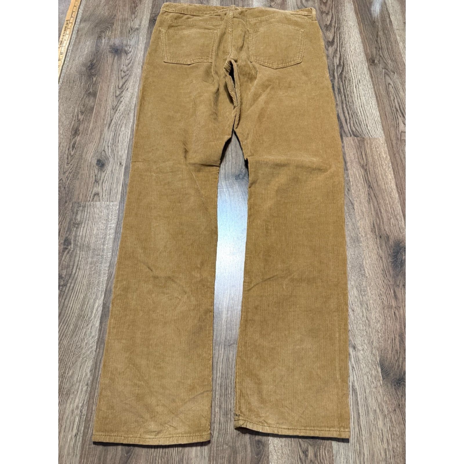 Old Navy Old Navy Pants Men Slim Fit Straight Leg 34x34 Brown Velvet Corduroy Casual Pants Mens Brown Velvet Slim Fit Straight Leg 34x34 Regular Weight: 34x34 Size US 34 / EU 50 - 2 Thumbnail