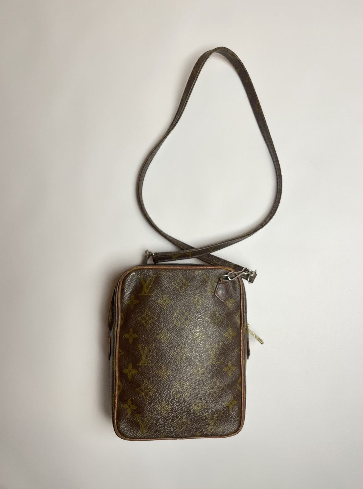 Louis Vuitton × Vintage Louis Vuitton Monogram Danube Messenger Brown Size ONE SIZE - 8 Thumbnail