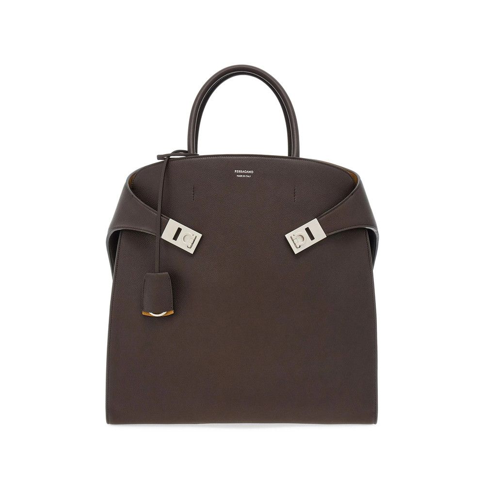 Salvatore Ferragamo Ferragamo BROWN Tote Bags Size ONE SIZE - 1 Thumbnail