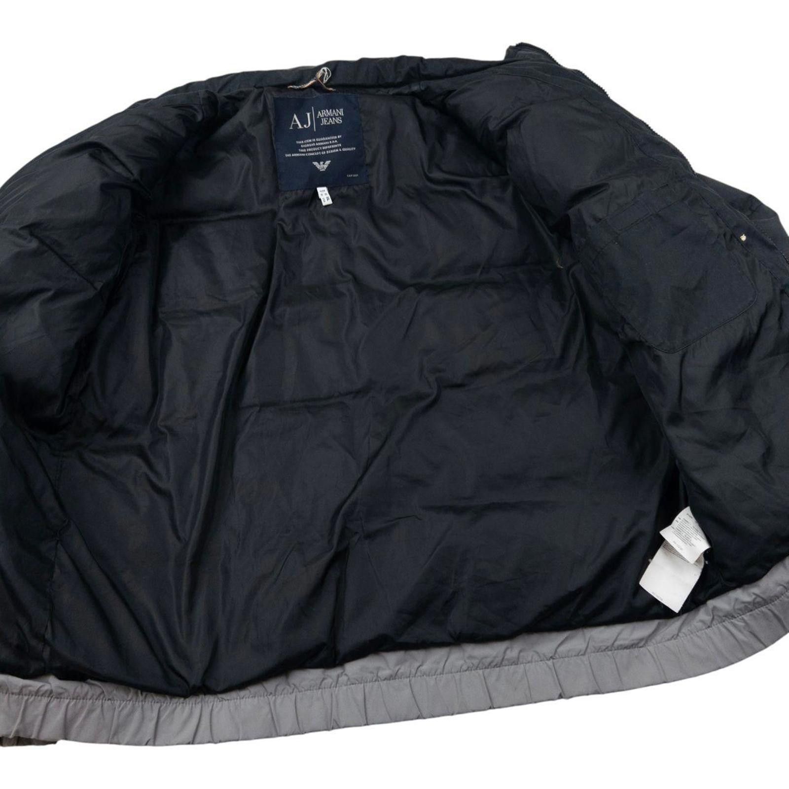 Other Vintage Armani Jeans Zip Up Puffer Jacket Size XL Size US XL / EU 56 / 4 - 4 Thumbnail