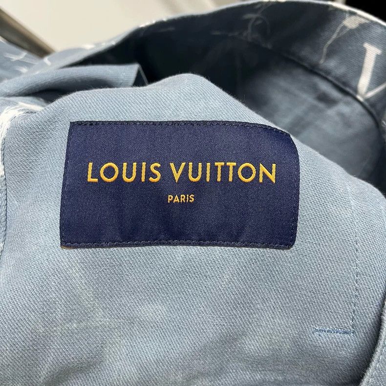 Louis Vuitton Louis Vuitton Denim jacket with full wheat ears jacket 2504 Size US S / EU 44-46 / 1 - 3 Thumbnail