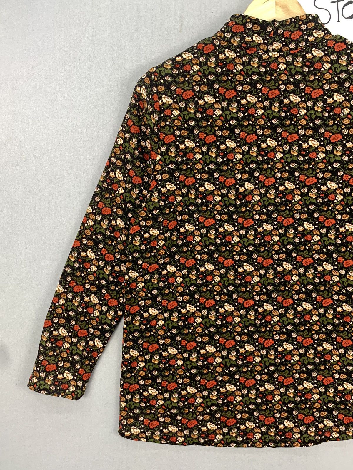 Japanese Brand × Other × Vintage Vintage Y2K Pursuit De Ideal Floral Red Blouse Size S / US 4 / IT 40 - 12 Thumbnail