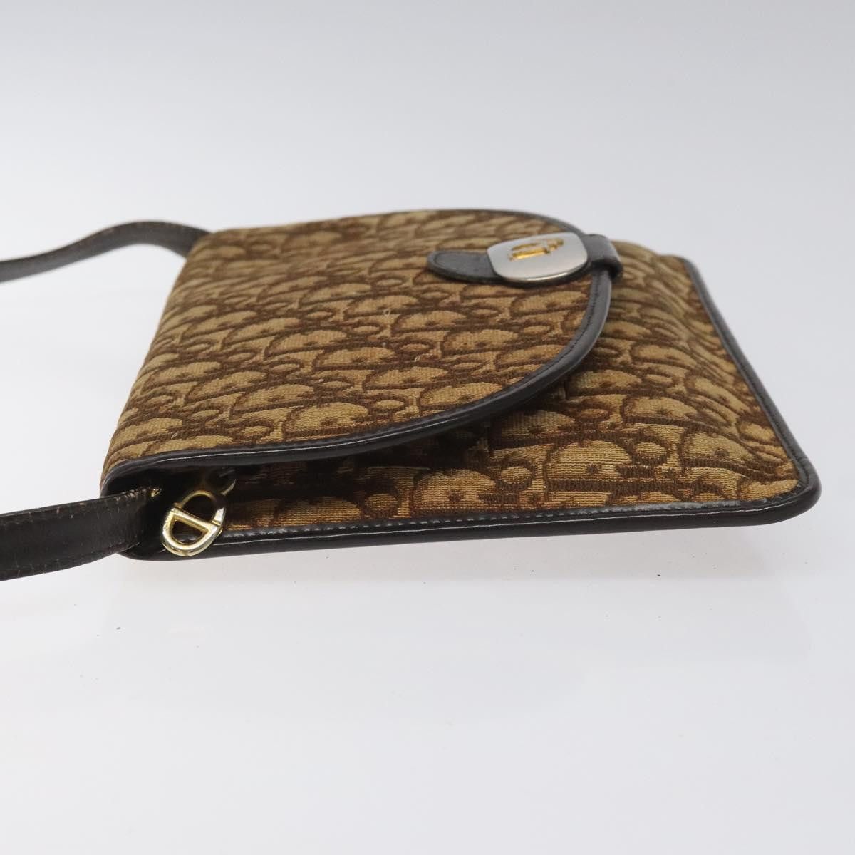 Dior DIOR Trotter Canvas Shoulder Bag Brown Size ONE SIZE - 5 Thumbnail