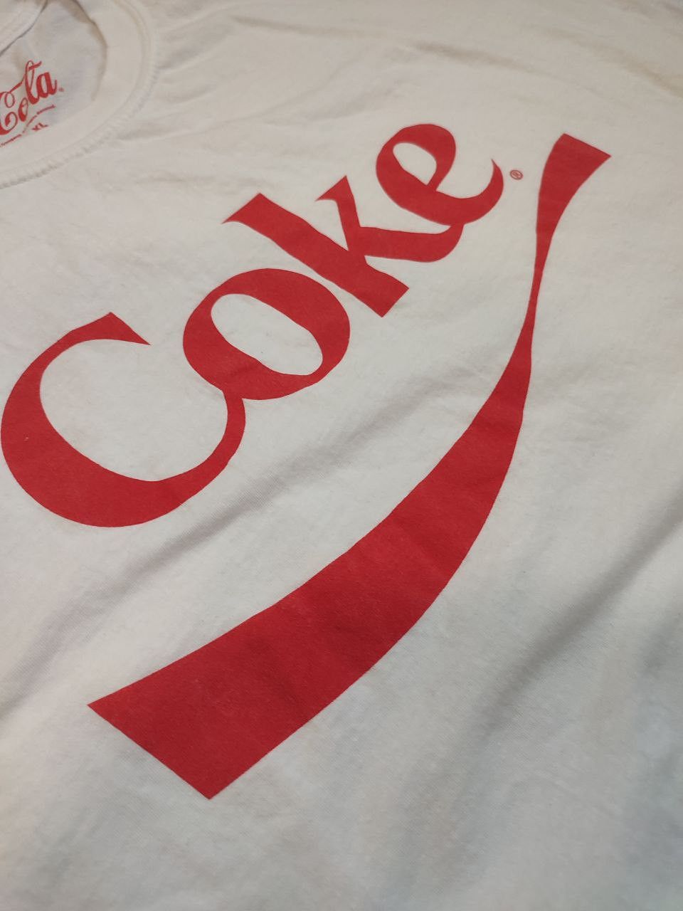 Coca Cola Vintage 90s “ Coke ? “ Coca Cola Art Tee Size US XL / EU 56 / 4 - 4 Thumbnail