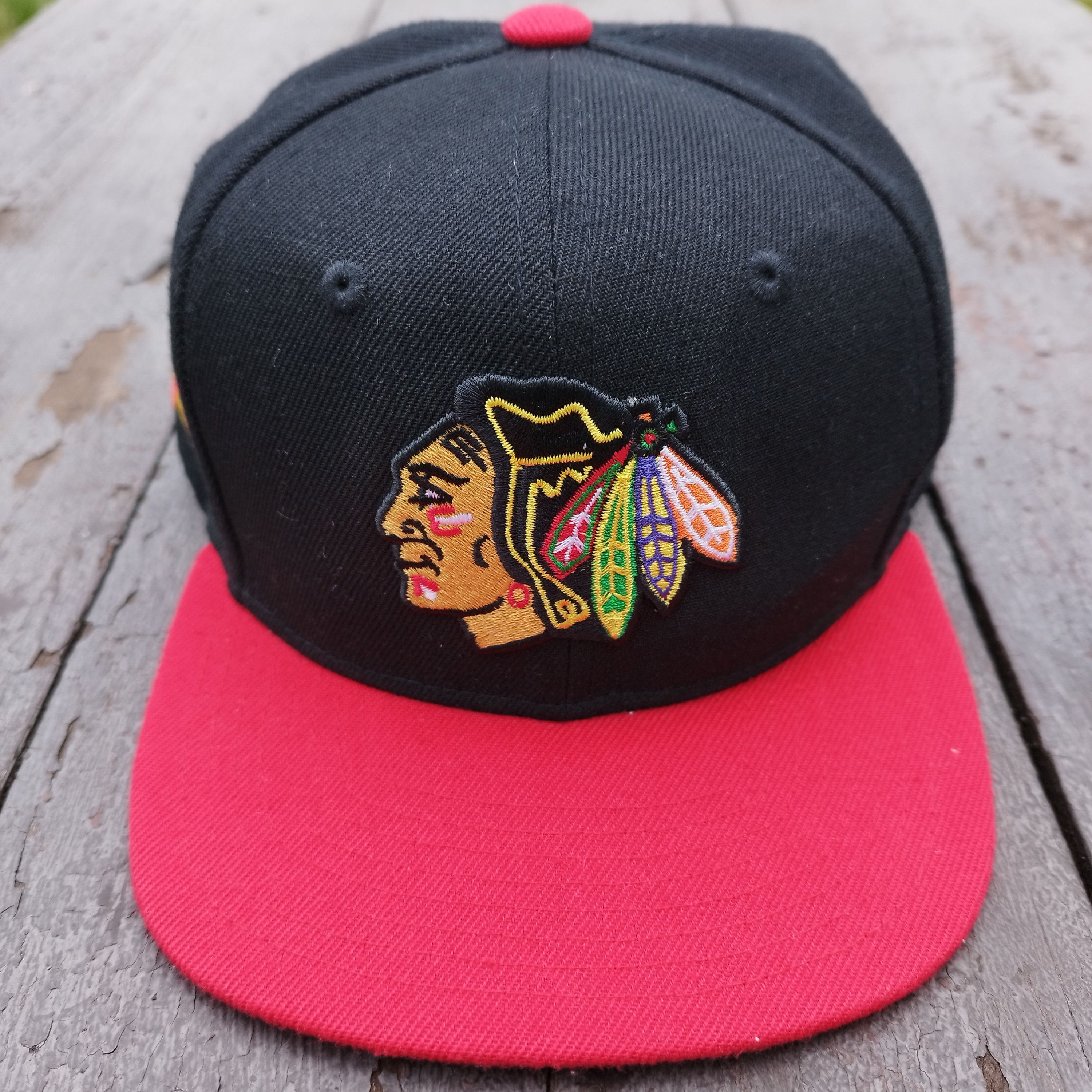 Mitchell & Ness Chicago Blackhawks Mitchell & Ness Youth Snapback Hat NHL Size ONE SIZE - 3 Thumbnail