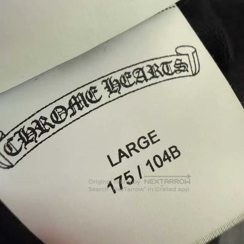 Chrome Hearts CHROME HEARTS Size L Black embroidered short sleeves Size US L / EU 52-54 / 3 - 5 Thumbnail
