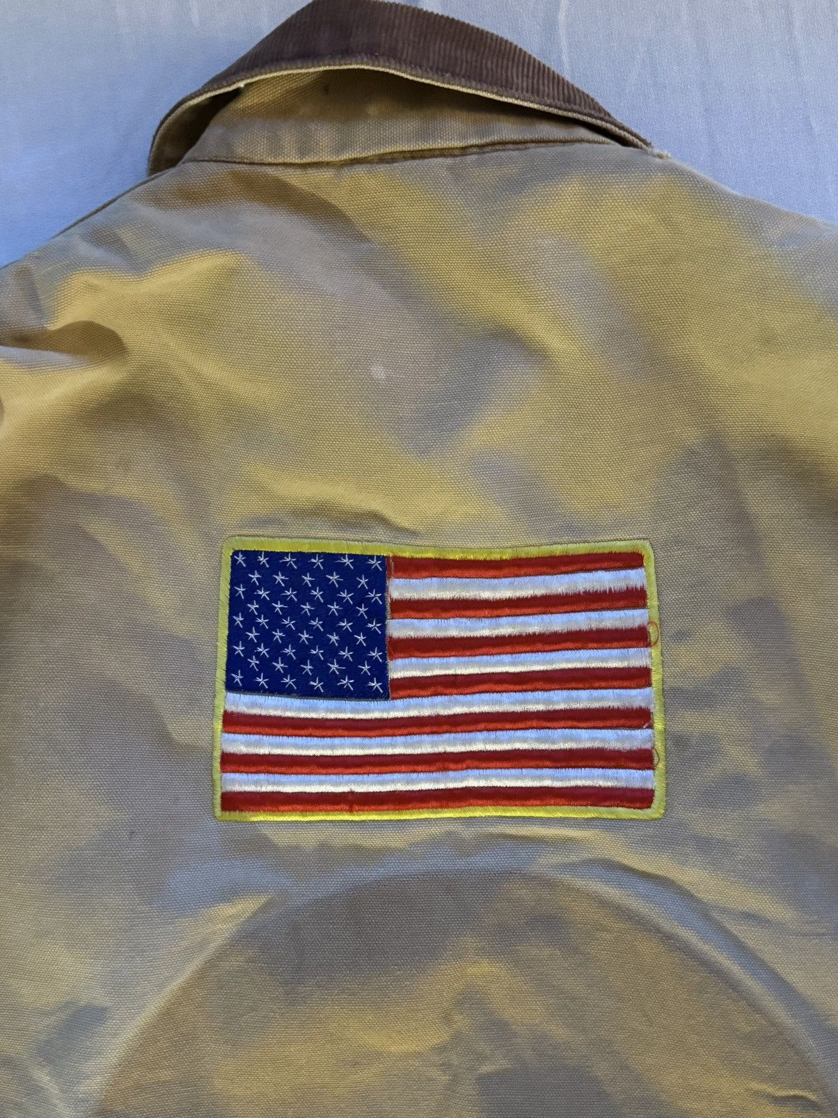 Carhartt Vintage Carhartt Detroit Jacket Blanket Lined Tan Brown USA Size US S / EU 44-46 / 1 - 10 Thumbnail
