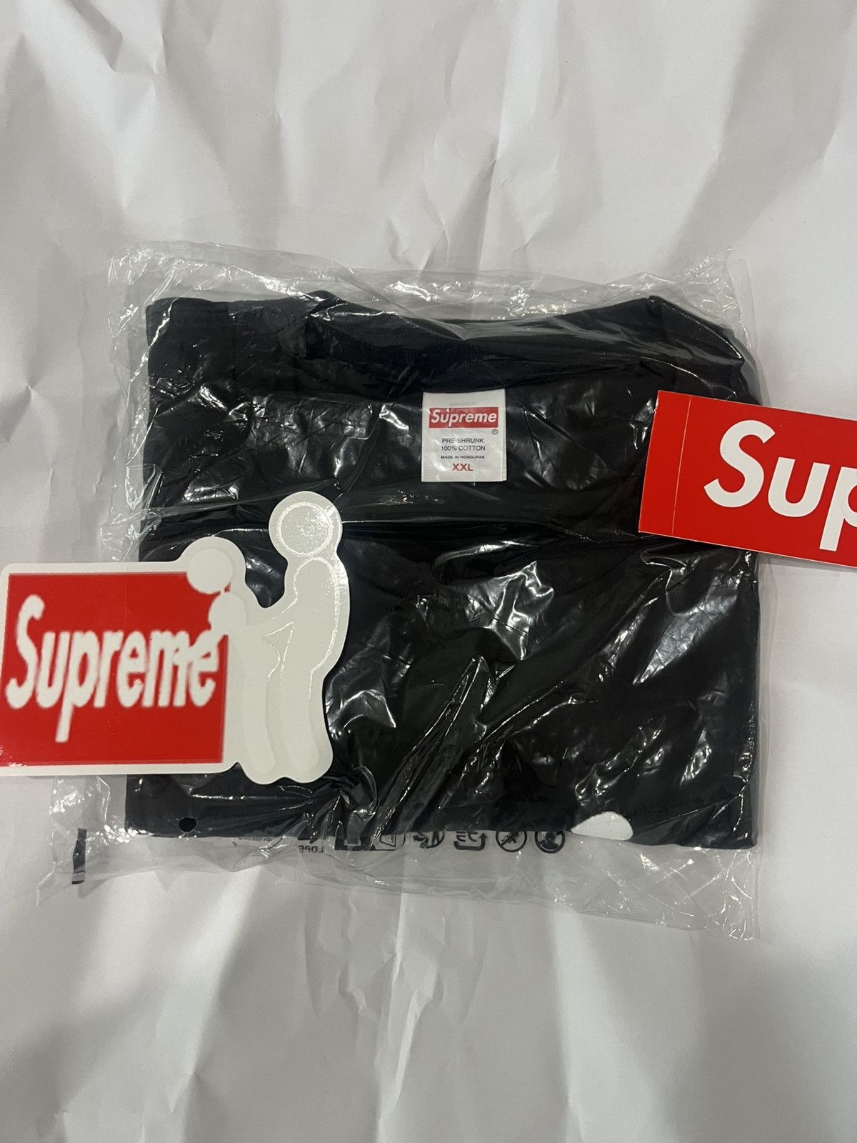 FW25 Supreme Stick Tee Black XXL