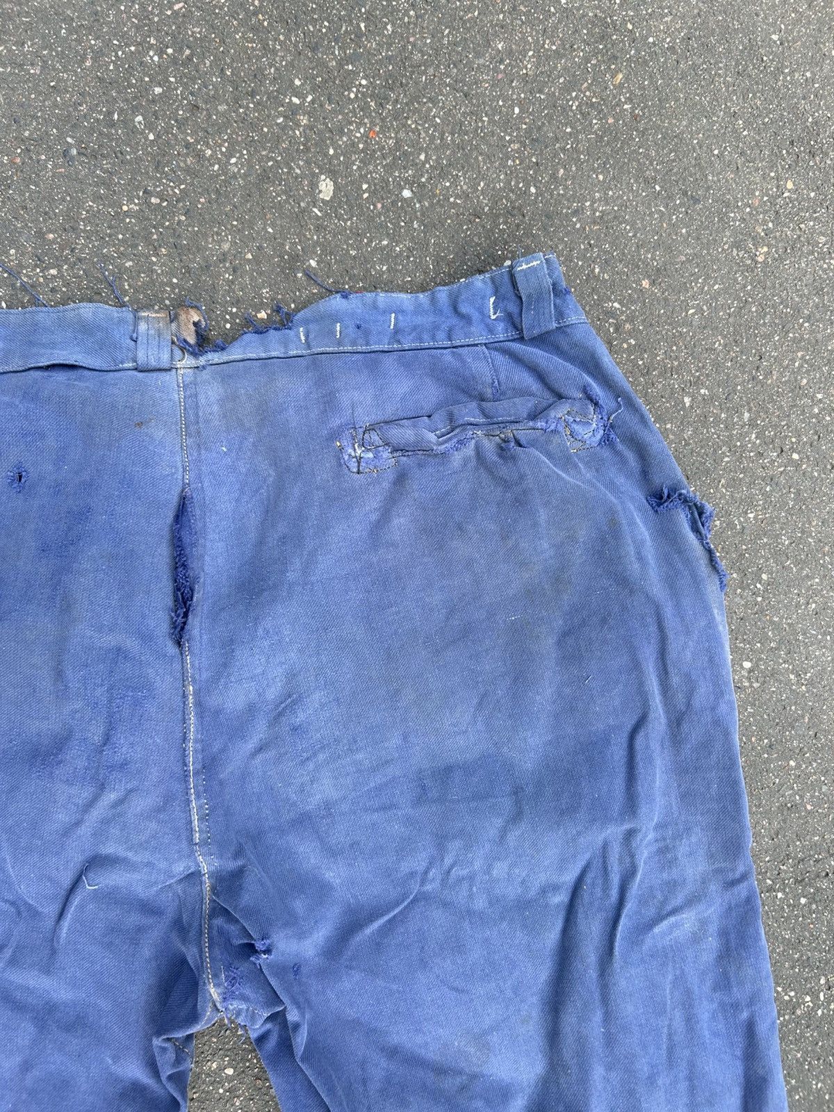 Other Old French blue work pants Size US 33 - 7 Thumbnail