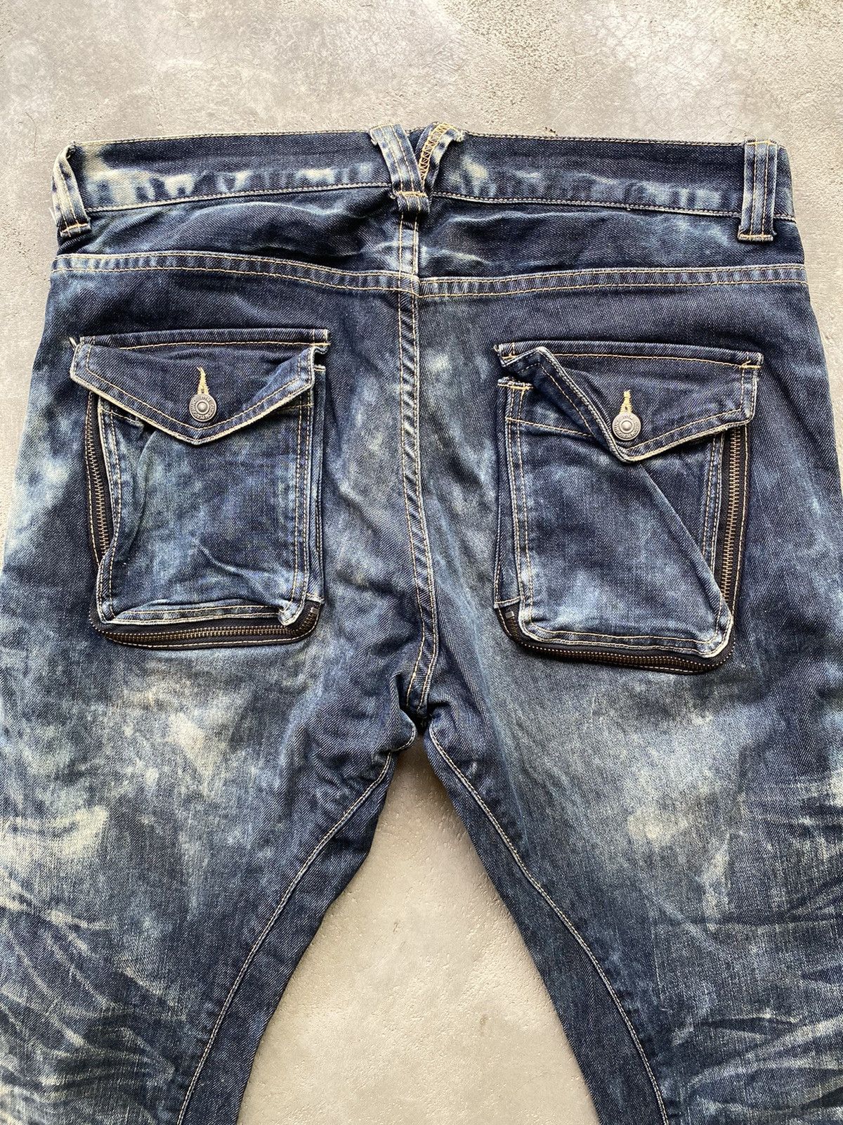 PPFM Vintage PPFM Curve Denim Jeans Size US 32 / EU 48 - 6 Thumbnail