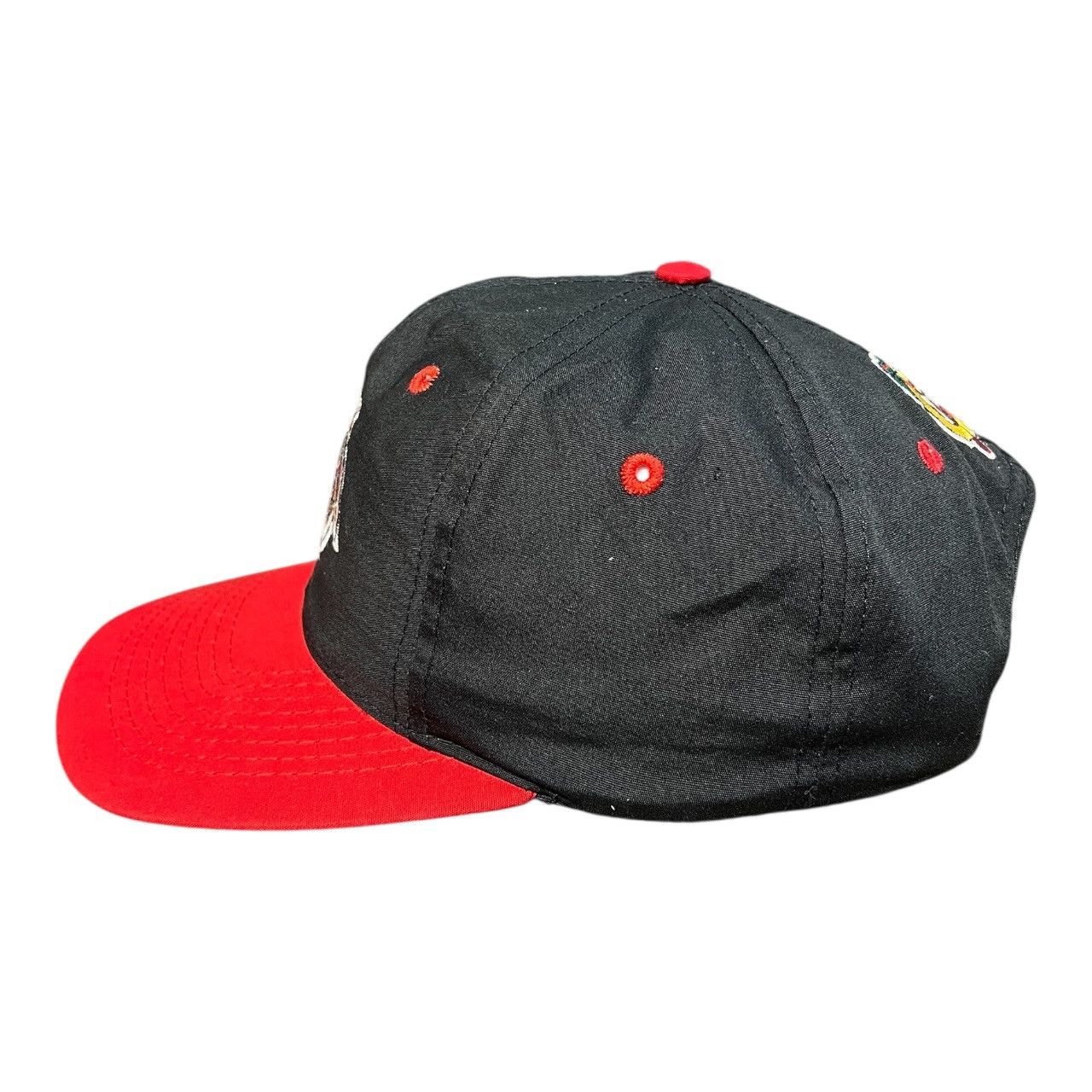 Vintage Vintage 90s Chicago Blackhawks NHL Snapback Hat Size ONE SIZE - 2 Thumbnail