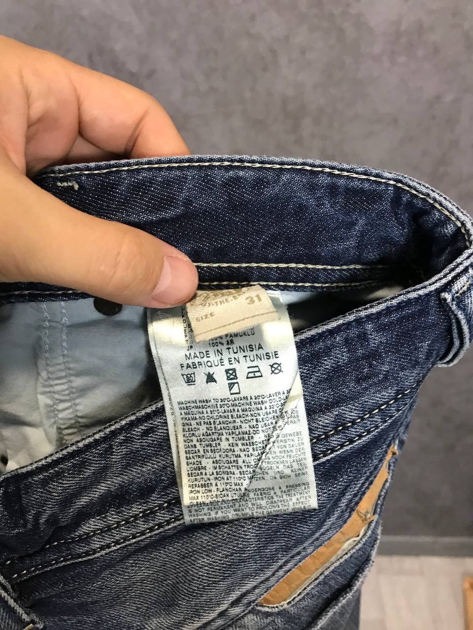 Diesel Diesel distressed denim designer bravefort jeans Size US 32 / EU 48 - 8 Thumbnail