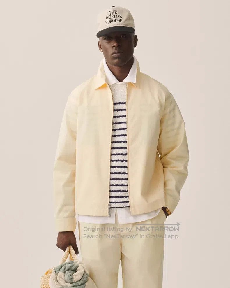 Aime Leon Dore Aime Leon Dore Organic Cotton Collar Striped Turn-up Sweat Size US M / EU 48-50 / 2 - 1 Thumbnail