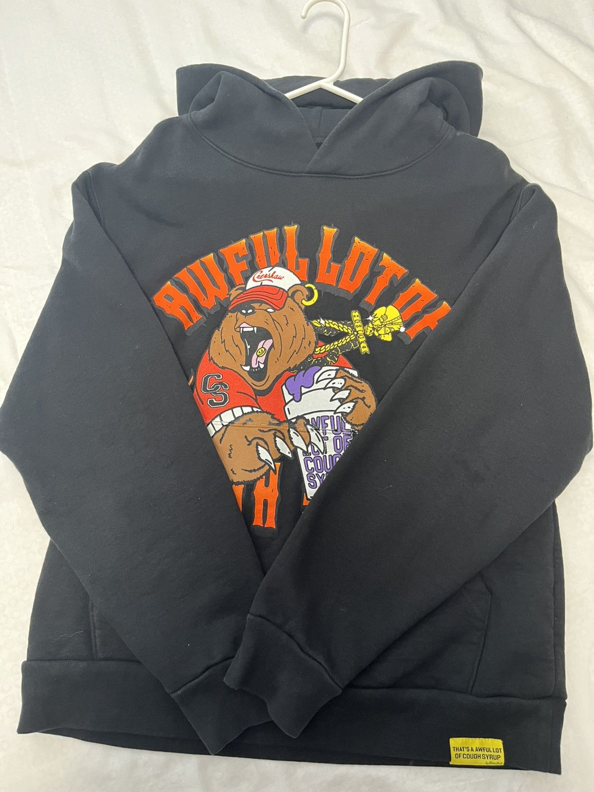 Awful Lot of Cough Syrup Awful Lot of Cough Syrup Rolling Loud LA Black Hoodie Size US M / EU 48-50 / 2 - 5 Thumbnail