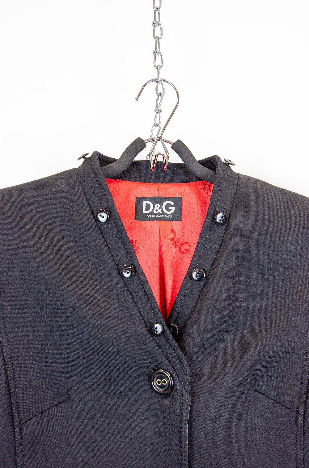 Dolce & Gabbana D&G Tailored Wool Coat – Size IT 42 (Made in Italy) Size M / US 6-8 / IT 42-44 - 8 Thumbnail