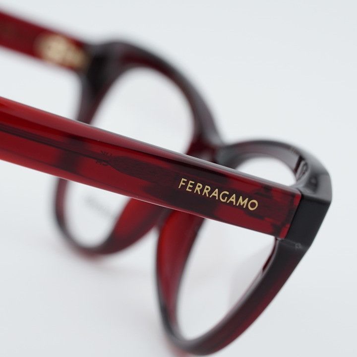 Salvatore Ferragamo Salvatore Ferragamo SF2989 616 Eyeglasses Red 51mm Cat Eye Size ONE SIZE - 7 Thumbnail